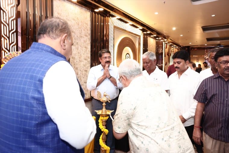 Members gathered at the ceremonial opening